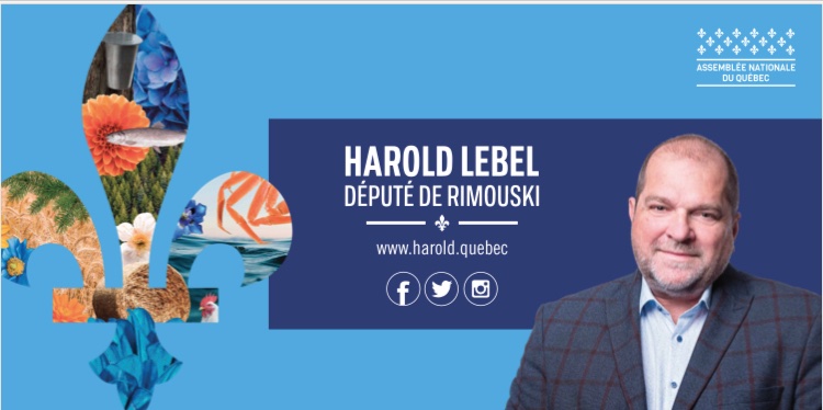 Harold Lebel, Député de Rimouski